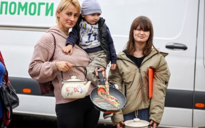 Uman distributes humanitarian aid in Kherson