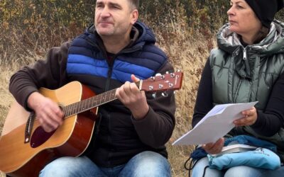 Cherkassy Church Outdoor Sunday Service
