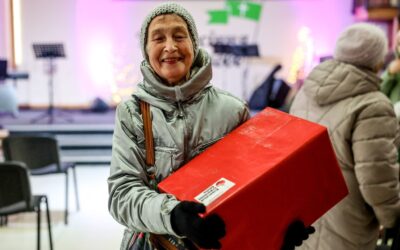 Uman Church hosts Christmas event for the elderly