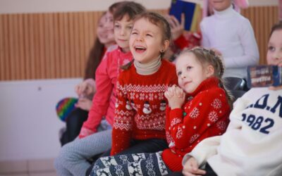 Christmas celebration for kids in Uman