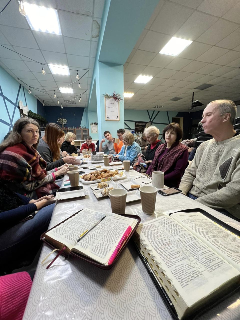 Bible Study Group In Ukraine