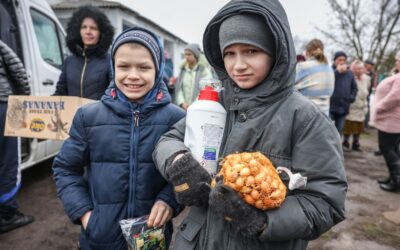 Humanitarian aid trip of Volunteers from Kyiv and Uman Churches to the Kherson region