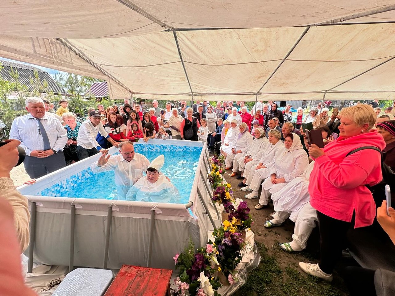 Baptism At A Church In Izum Baptism At A Church In Izum