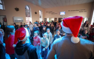 Christmas Service at Uman
