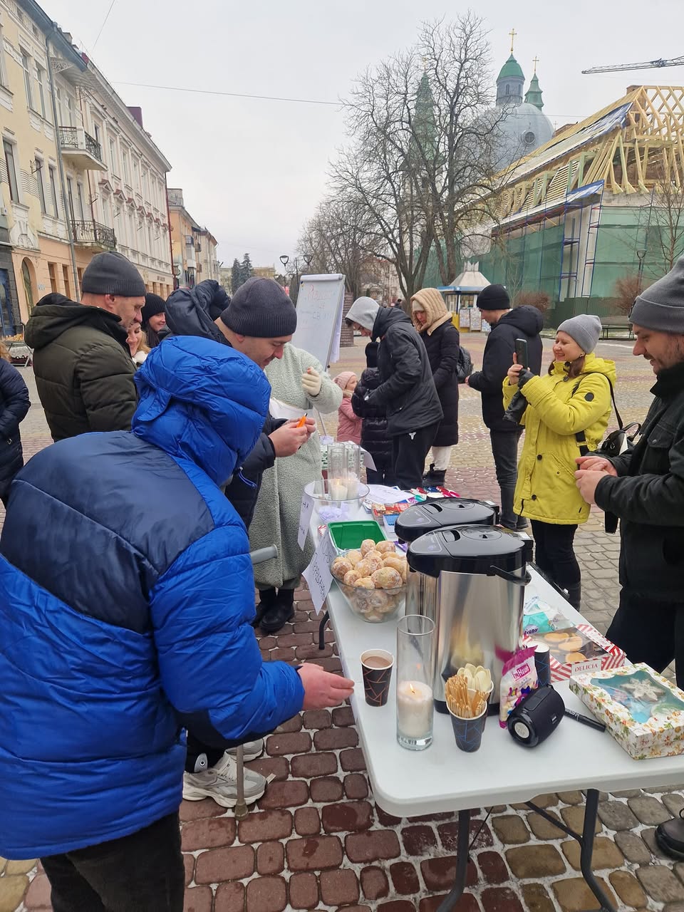 Snack Stand In Ukraine