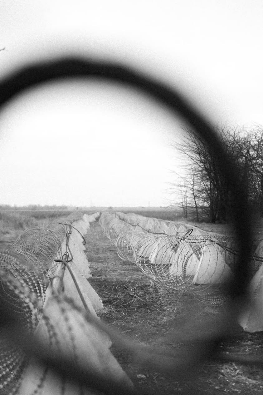 Barbed Wire In Eastern Ukraine Barbed Wire In Eastern Ukraine