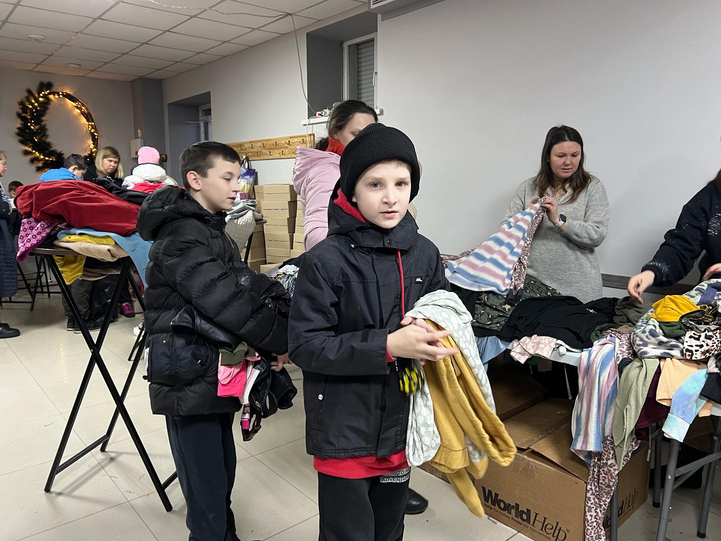 Ukrainian Boy With A Piece Of Clothing Ukrainian Boy With A Piece Of Clothing