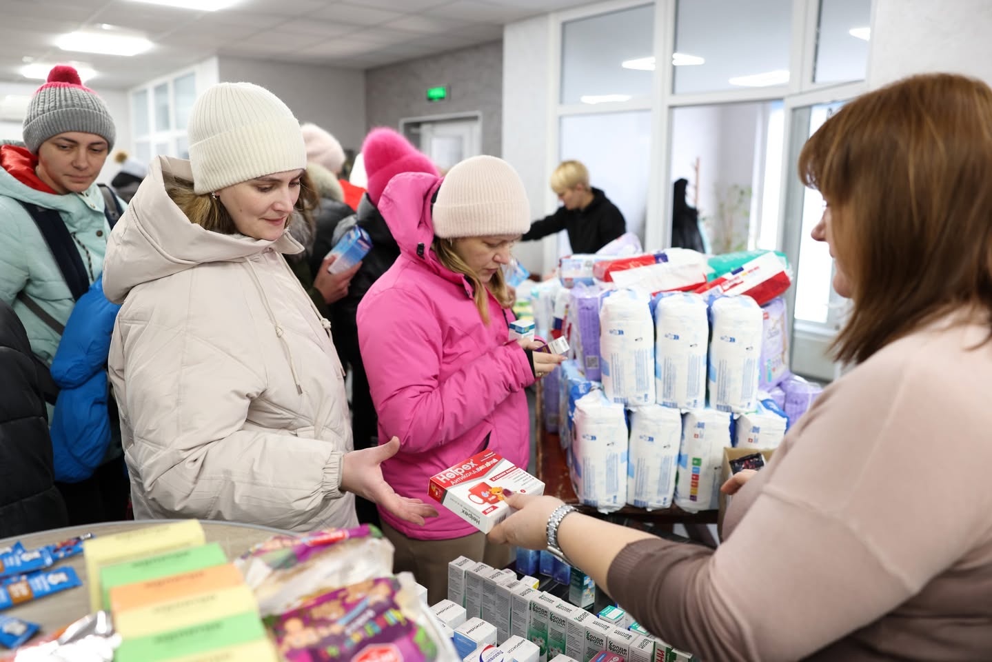 Uman Church Distributing Essentials For Families Mar