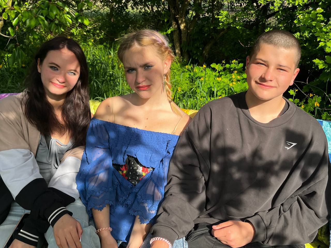 Young Ukrainian Resting In Shade Young Ukrainian Resting In Shade