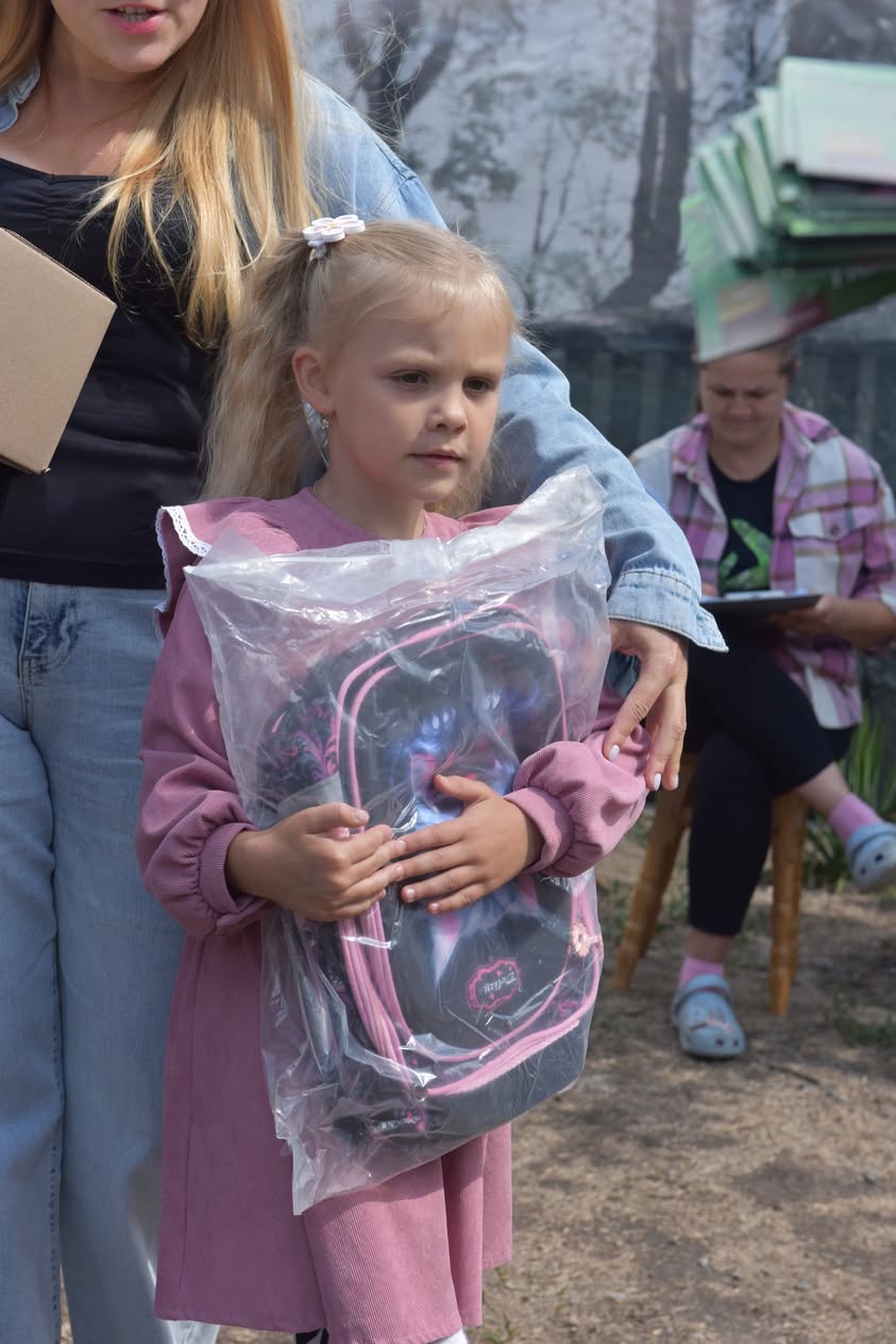 A Ukrainian Girl Holding A Gift A Ukrainian Girl Holding A Gift
