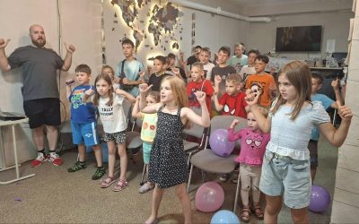Kharkiv Church back to school event