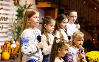 Thanksgiving service in Uman