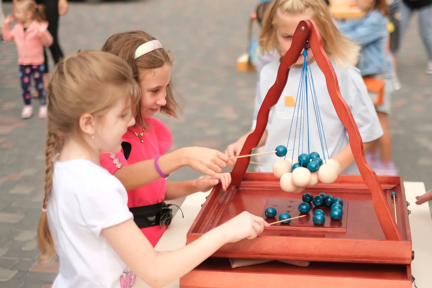 Ukrainian Girls Playing A Fun Game Ukrainian Girls Playing A Fun Game
