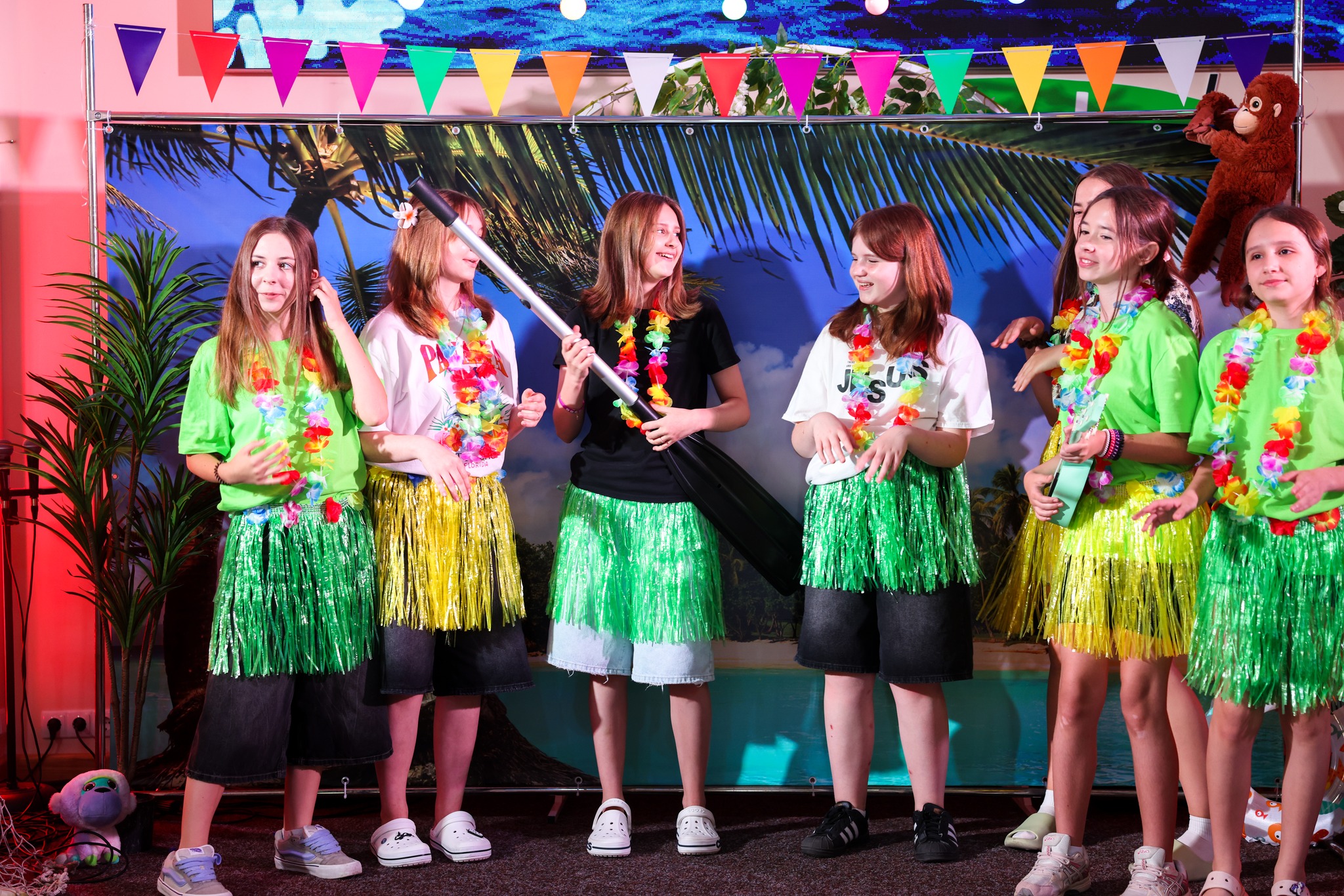 Ukrainian Girls Tropical Island Costumes Ukrainian Girls Tropical Island Costumes