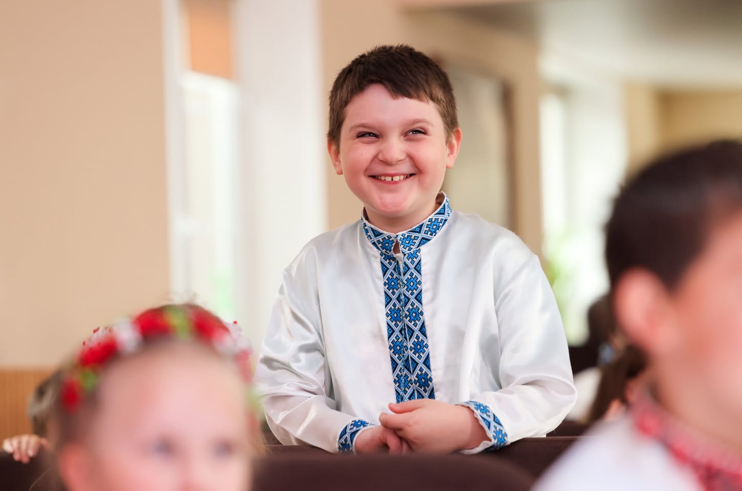 Ukrainian Boy Smiling