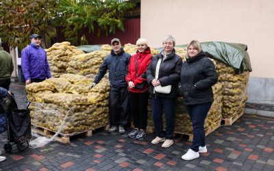 Uman continues distributing food