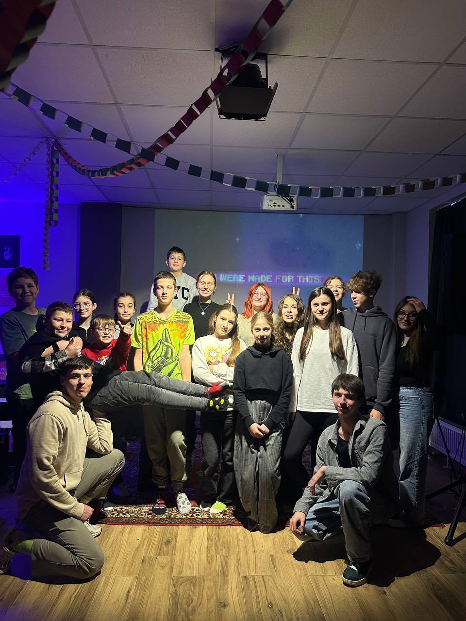 Group Picture Of Ukrainian Teens