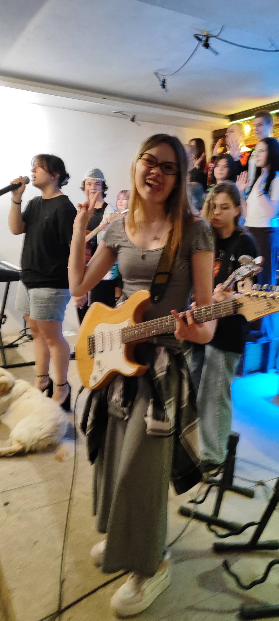 Guitarist For The Choir In Kharkiv