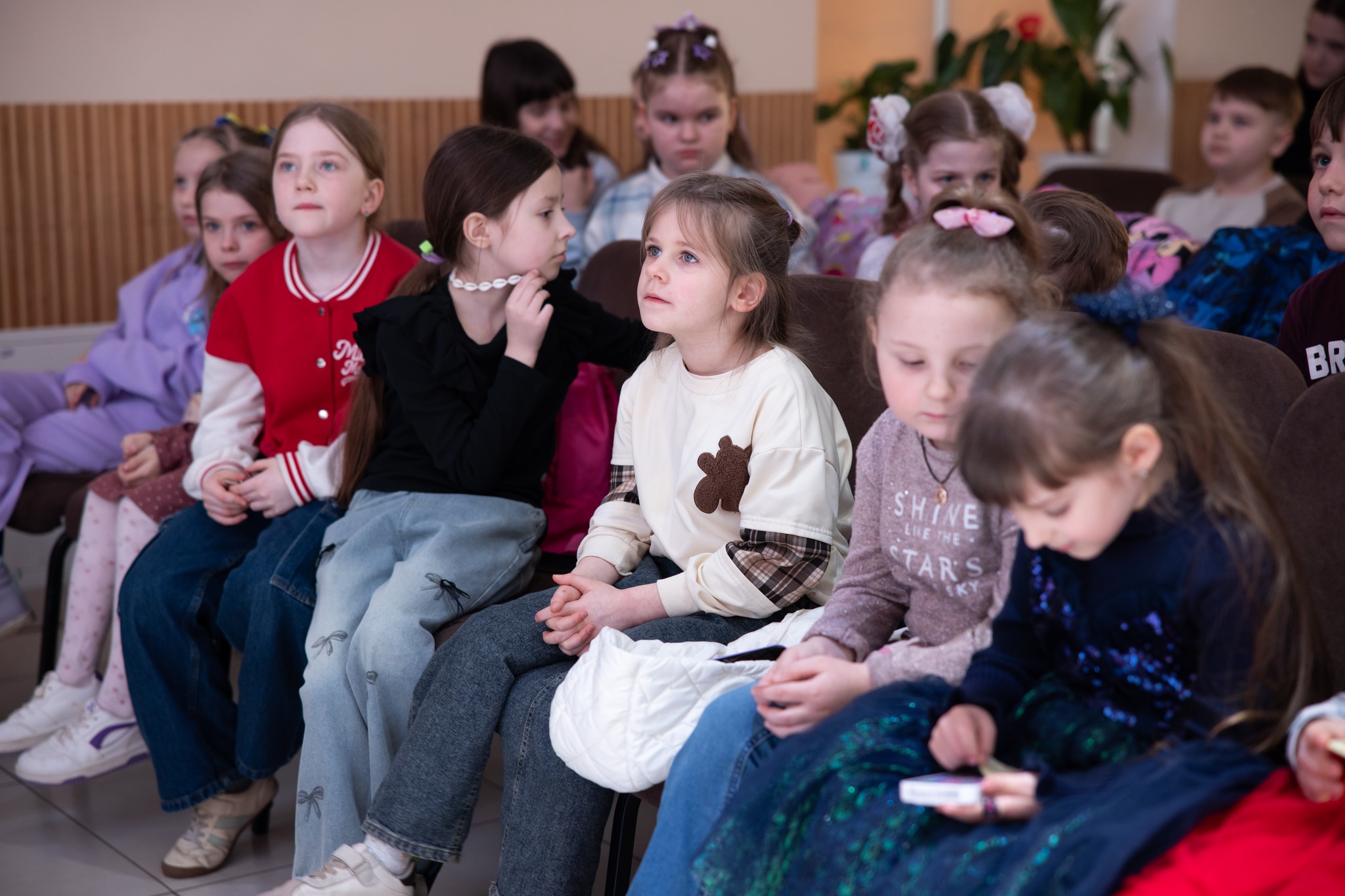 Kids In Attendance Of The Easter Celebration