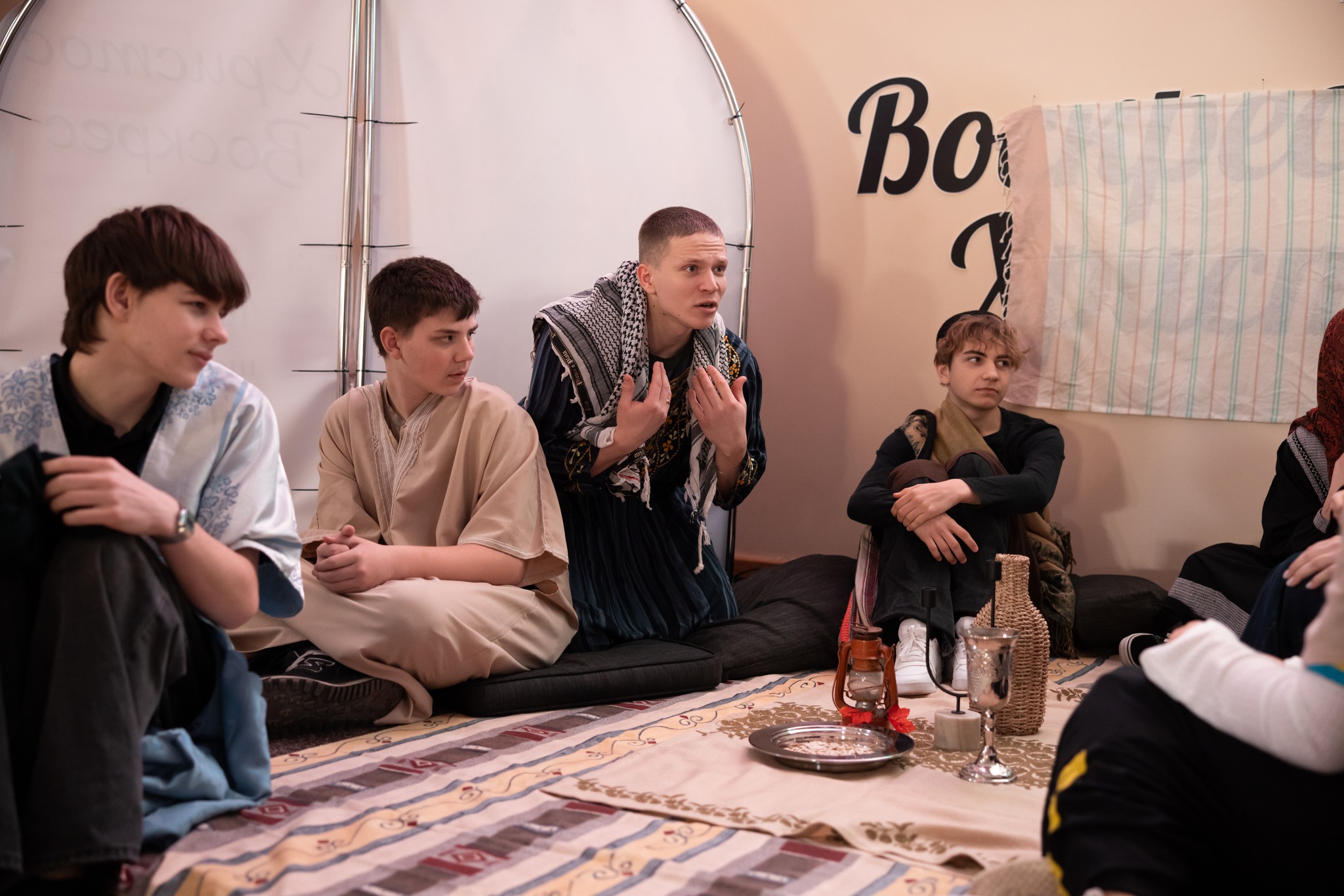 Ukrainian Youth Recreate Biblical Scene