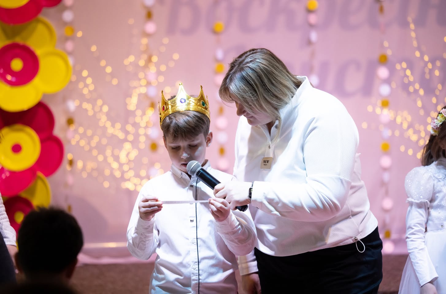 Ukrainian Boy With A Toy Crown