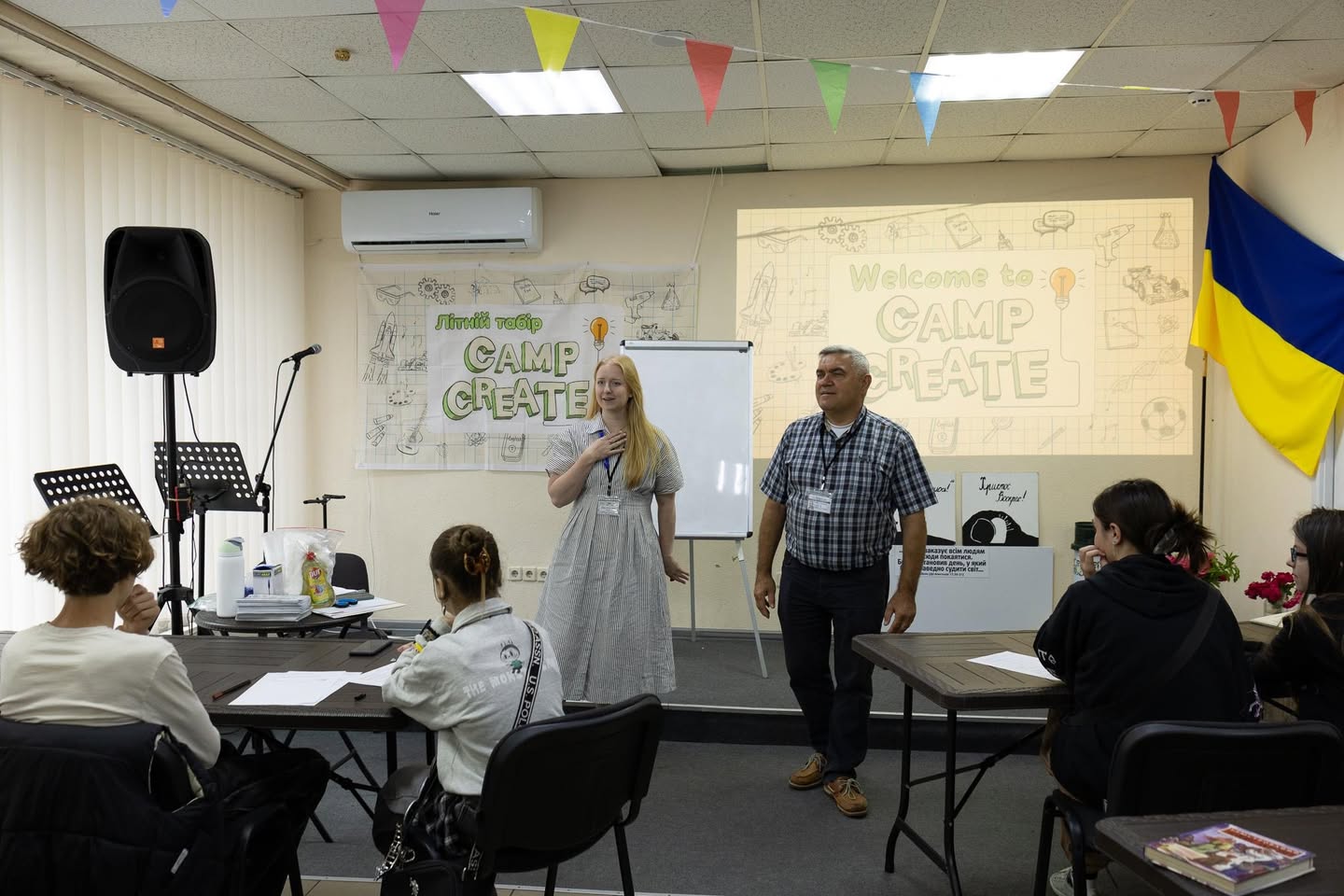 Cherkassy Church Youth Gathering % Camp Create% June