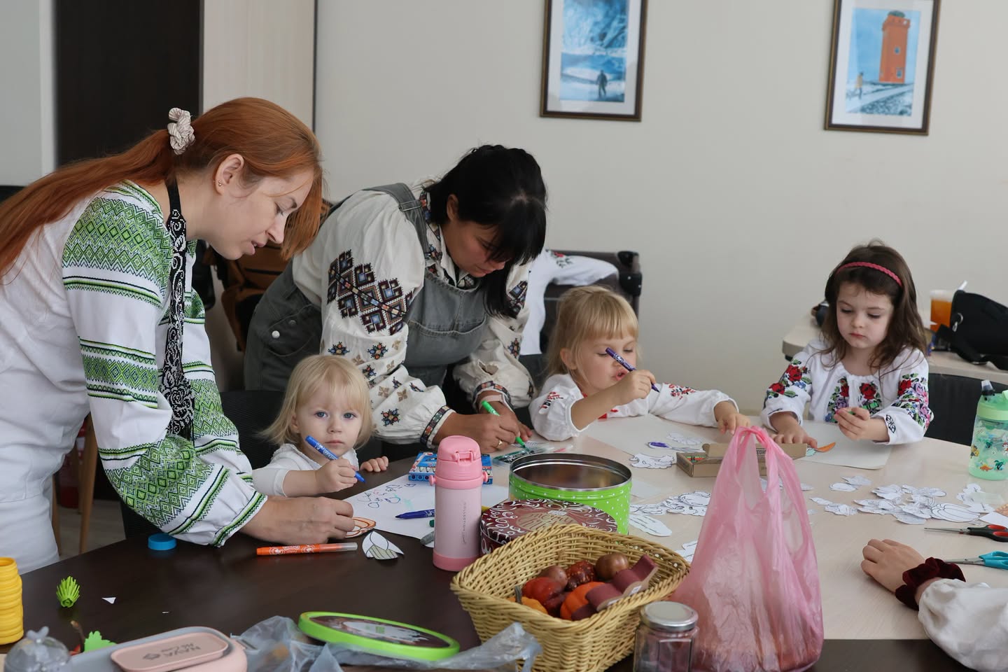 Sunday School Activities In Kyiv Church