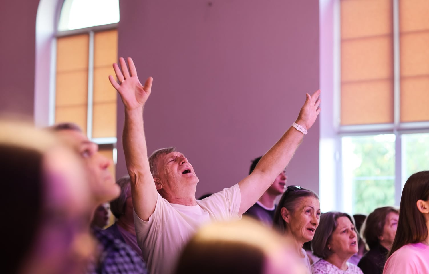 Ukrainian Man In Worship Ukrainian Man In Worship