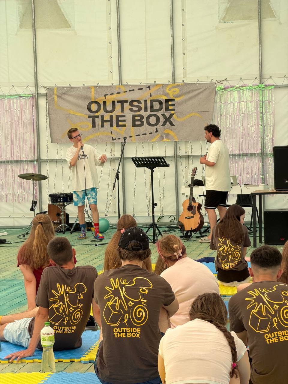 Worship Team At Ternopil Camp Worship Team At Ternopil Camp