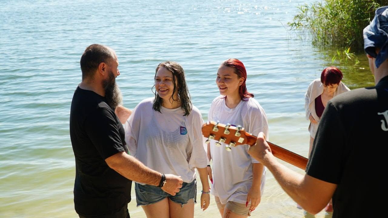 Worship Team During Baptism Worship Team During Baptism