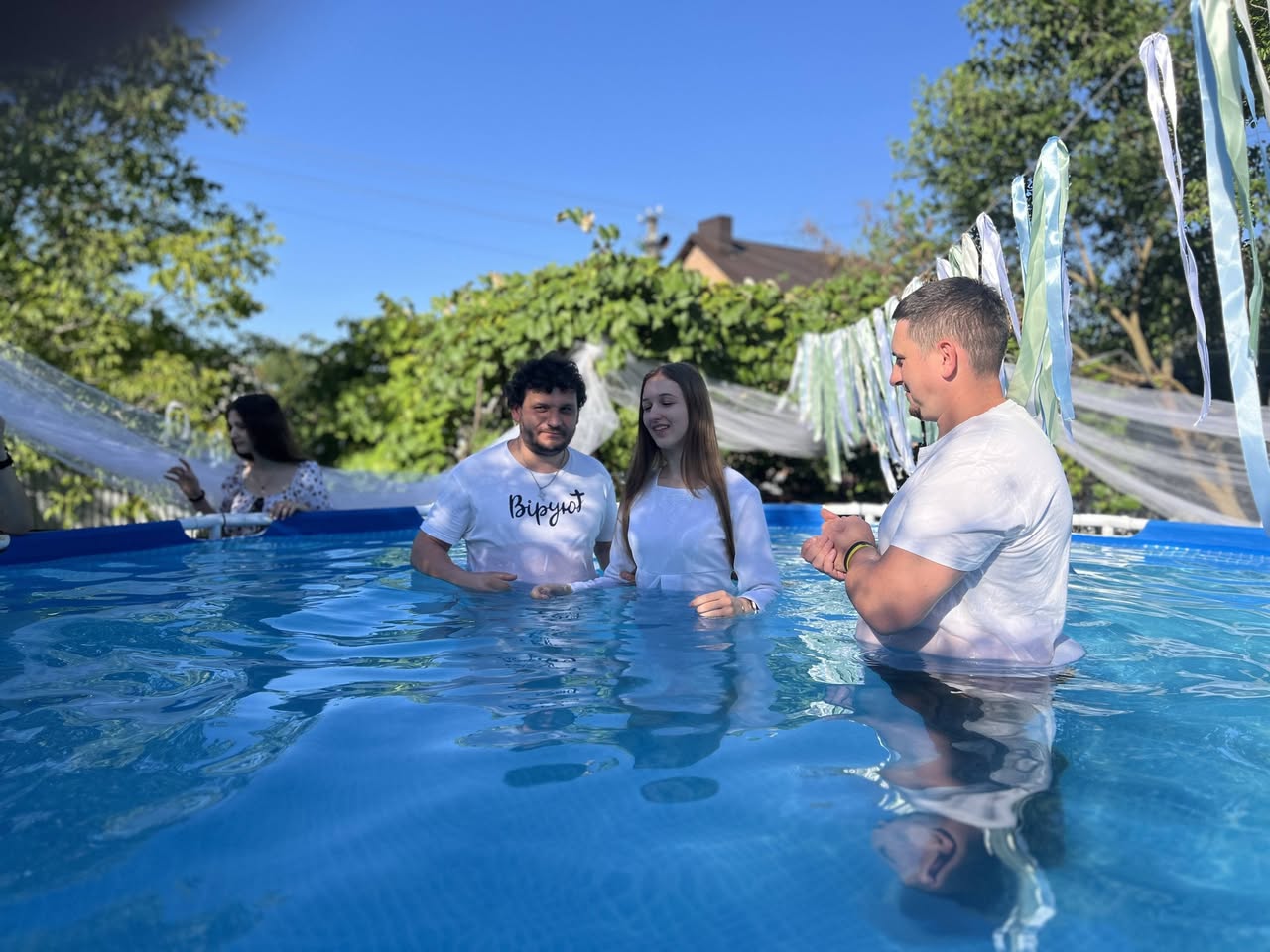 Baptism In Ternopil Baptism In Ternopil